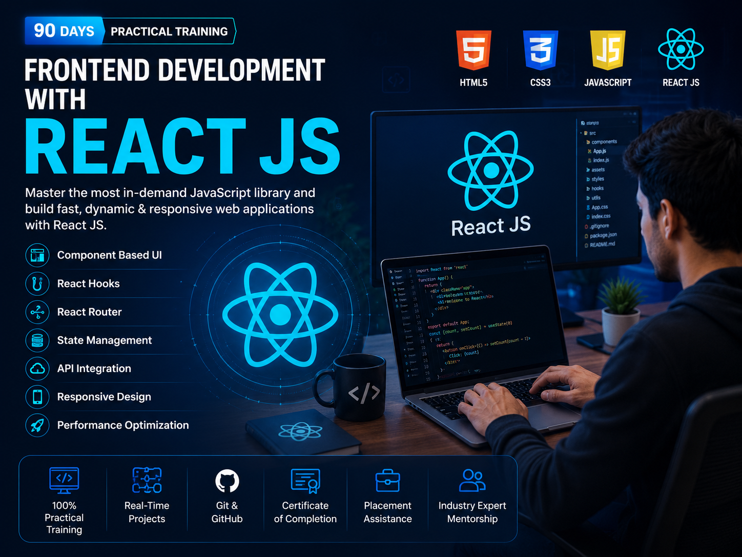 Frontend Development with React JS